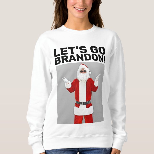 ¡VAMOS A BRANDON! CAMISETAS DULCES DE navidad (Anverso)