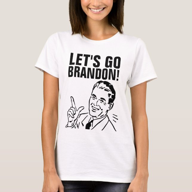 ¡VAMOS A BRANDON! CAMISETAS PARA MAMÁ O HERMANA (Anverso)