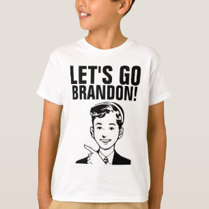 ¡VAMOS A BRANDON! Camisetas para niños