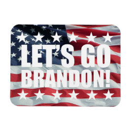 ¡VAMOS A BRANDON! [Font 2] Imán fotográfico flexib