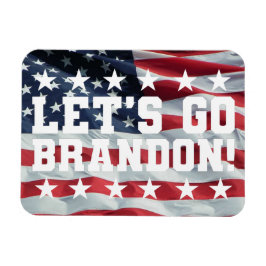 ¡VAMOS A BRANDON! [Font 6] Imán fotográfico flexib