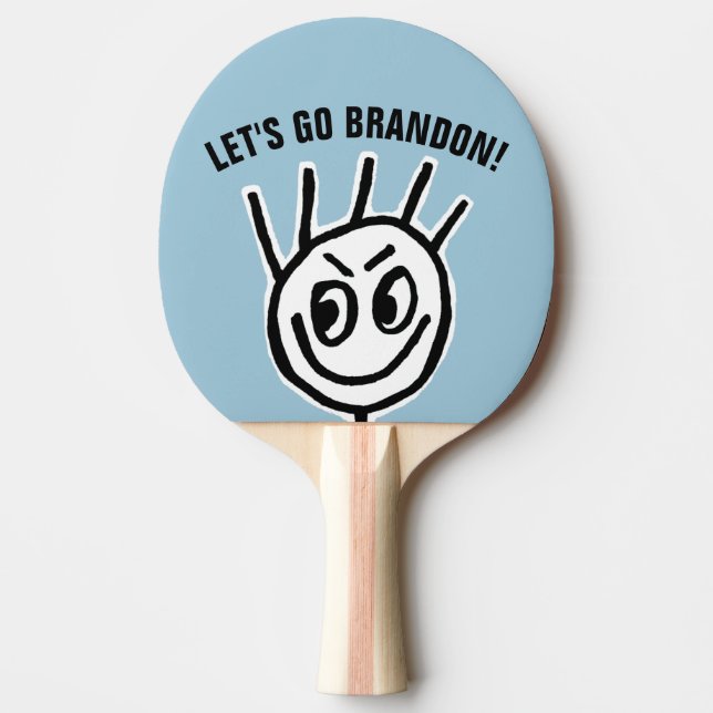 ¡VAMOS A BRANDON! Pala de ping pong (Anverso)