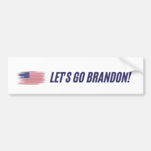 ¡VAMOS A BRANDON! Pegatinas para coches