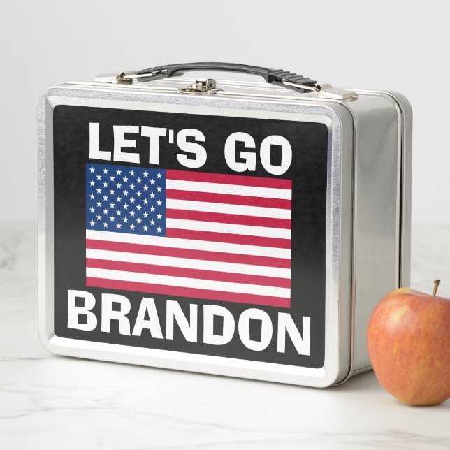 VAMOS A BRANDON RETRO METALIZADO LUNCHBOX (In situ)