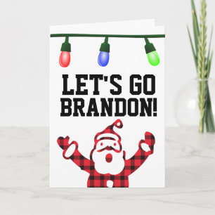 ¡VAMOS A BRANDON! TARJETAS DE NAVIDADES ANTI-BIDEN