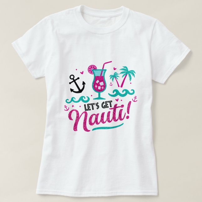 ✨ Vamos a buscar a Nauti! Camisa de crucero de Bac (Diseño del anverso)