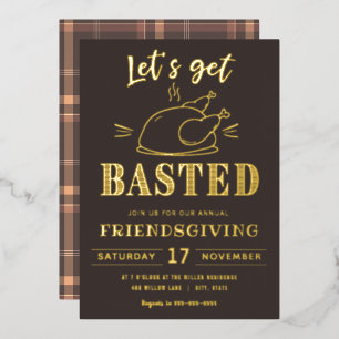 Vamos a cagar   Invitación al Relieve metalizado a