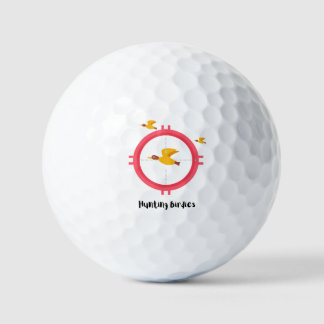 ¡Vamos a cazar birdies! Bola de golf para cazar bi