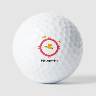 ¡Vamos a cazar birdies! Pelota de golf para cazar 