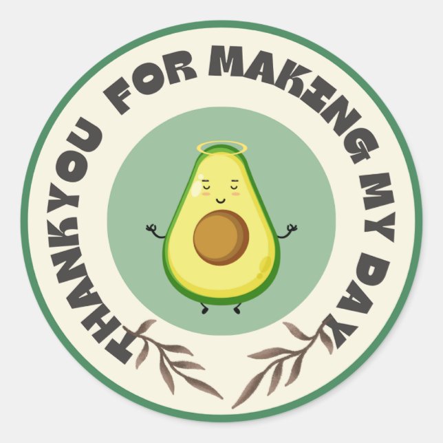 "¡Vamos a celebrar Avo! Pegatina Bash de Cumpleaño (Anverso)