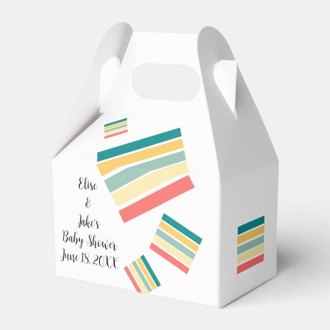 Vamos a conseguir la caja de regalos Baby Shower F (Front Side)