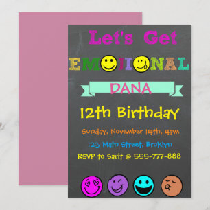 Vamos a conseguir la invitación de cumpleaños del 