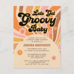 Vamos a conseguir la invitación retro de Groovy a 