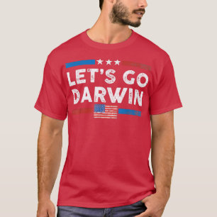Vamos a Darwin, una camiseta con bandera de los Es