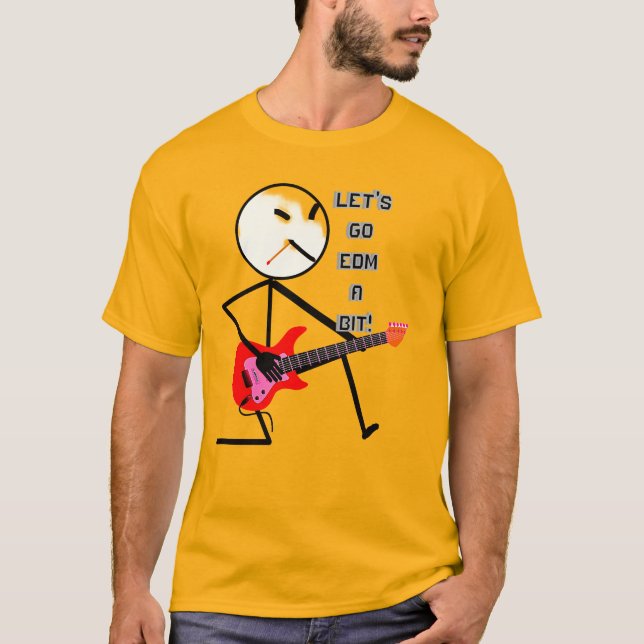 VAMOS A EDM UN POCO DE Camiseta Unisex (Anverso)