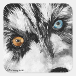 Vamos a ejecutar el pegatina cuadrado de B&W