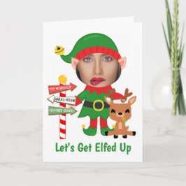 Vamos a Elfearnos Humor Foto Navidad