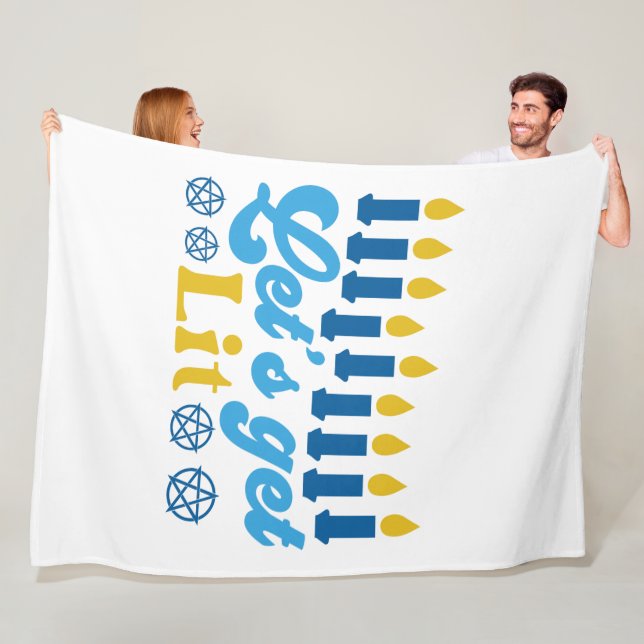 ¡Vamos a encender! Manta de forro polar (In situ)