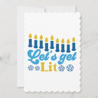 ¡Vamos a Encender! Tarjeta de Felicitación Plana