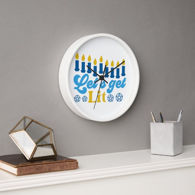 ¡Vamos a Encendernos! Reloj de Pared (Oficina)