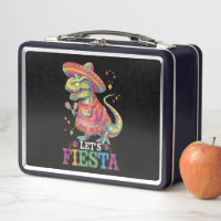 Vamos a Fiesta Cinco De Mayo T Rex Dinosaurio
