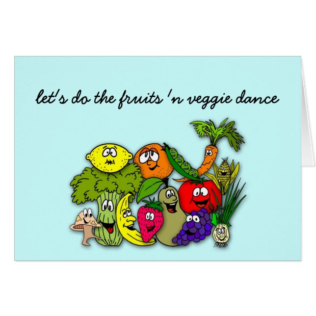vamos a hacer el baile de frutas y verduras (Anverso (Horizontal))