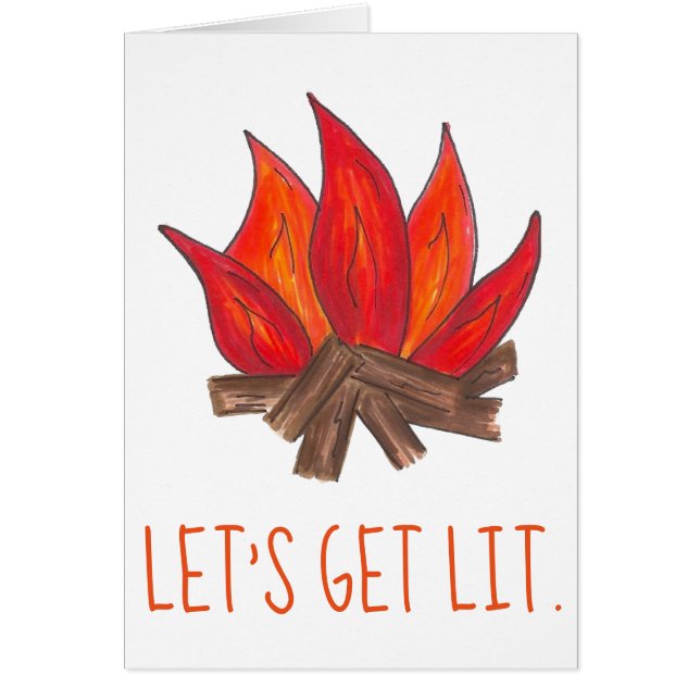 Vamos a hacer que el fuego de la hoguera se calien (Frente)