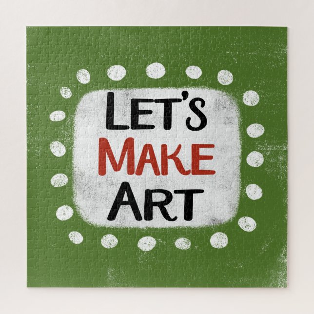 Vamos a hacer rompecabezas del arte (Vertical)