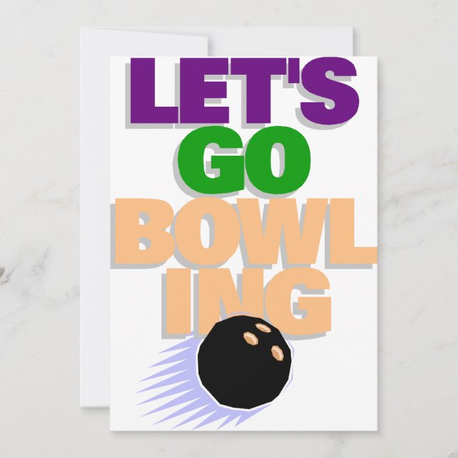Vamos a jugar bolos (Anverso)