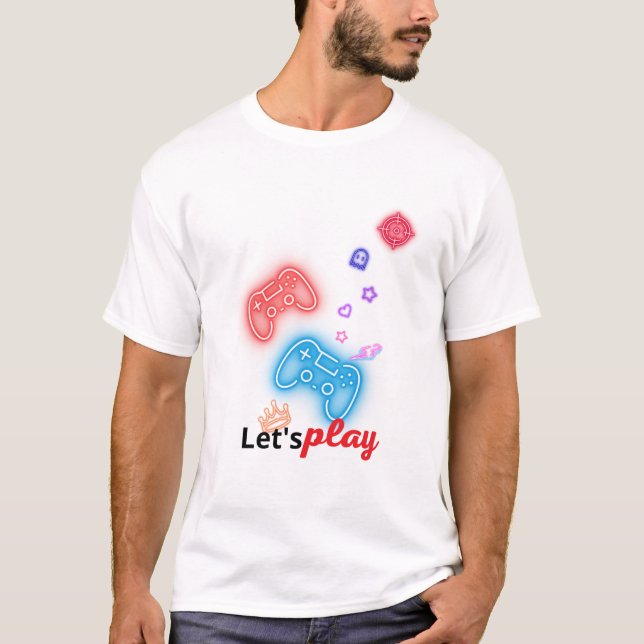 Vamos a jugar camiseta (Anverso)