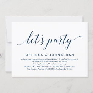 Vamos a la Fiesta, Invitación de Celebración de Bo