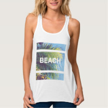 ¡Vamos a la playa! Playera de tirantes