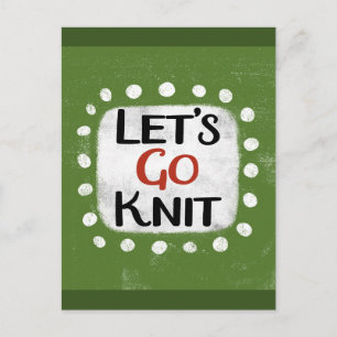 Vamos a la postal de Knit