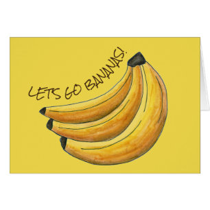 Vamos a los plátanos comida para manteca de fruta 