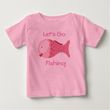 Vamos a Pescar Camiseta de una Pieza para Bebé Org