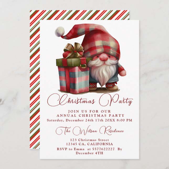 Vamos a recibir la invitación de la fiesta de los  (Anverso / Reverso)