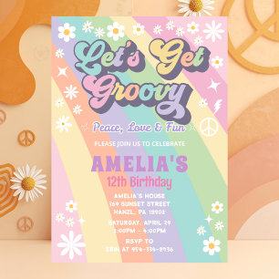 Vamos a recibir una invitación de cumpleaños groov