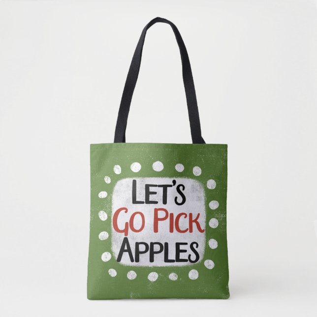 Vamos a recoger manzanas para la bolsa (Anverso)