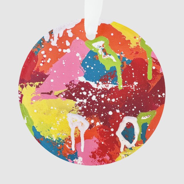 Vamos a salir con un adorno de acrílico bang (Anverso)