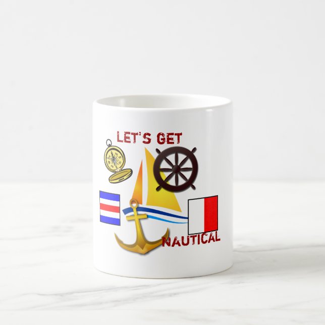Vamos a ser náuticos - taza de café (Centro)