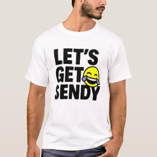 Vamos a ser sendy. Camiseta viral de meme de brain