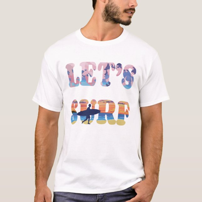 Vamos a surfear la camiseta (Anverso)