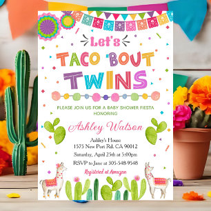 Vamos a Taca 'Bout Gemelos Invitación al Baby Show