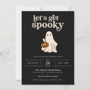 Vamos a tener miedo de la invitación a la fiesta d