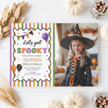 Vamos a tener una Invitación de cumpleaños colorid