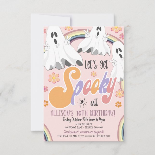 Vamos a tener una invitación temible para el cumpl (Anverso)