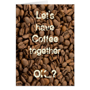 Vamos a tomar el café juntos