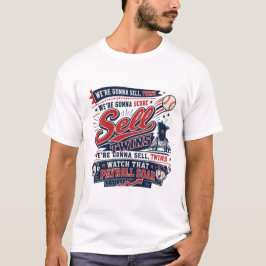 Vamos a vender camiseta de fanático del béisbol de