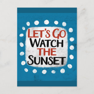 Vamos a ver la postal del atardecer