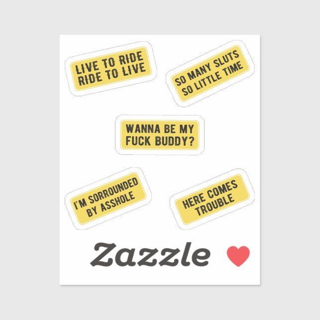 Vamos a viajar Pegatina (amarillo) (Hoja)